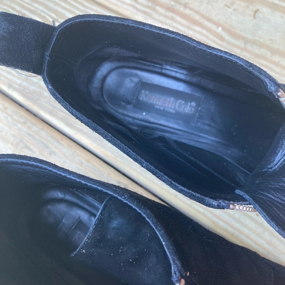 90s KENNETH COLE Suede Ankle Boots - Picture 16 of 16